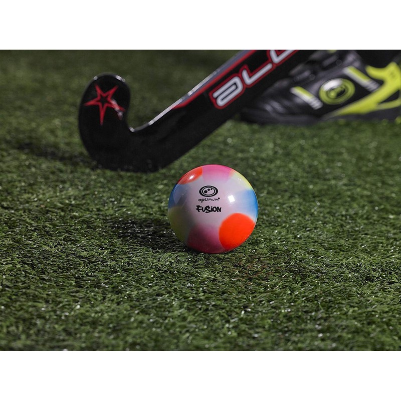 Optimum Fusion Hockey Balls - Sturdy Material, Ideal for Practice