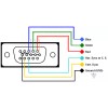 CGA to VGA pinout adapter (Female HD-15) - MikesArcade