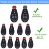 Aoocar for TPU Key Fob Cover, Compatible with Dodge Ram