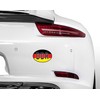 Daged DDR East Germany Sticker Car Foreign License Plate Set