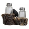 Ebros Gift Rustic Forest 2 Black Bear Cubs Playing By