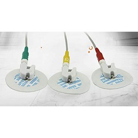 4.0 Banana Cable Adapter Shift to Clamp Adapter, 10Pcs Body Condition Activity Tracker Connecting, 10PCS/Bag, Converter Head, Electrodes Clamp Test Clip Banana Plug