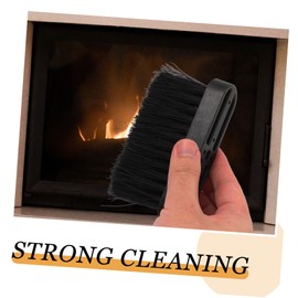 ULTECHNOVO 3sets Fireplace Brush Replacement Head for Easy Cleaning Coir Bristles for Ash Removal Compatible with Fireplace Cleaning Supplies 2pcs*3