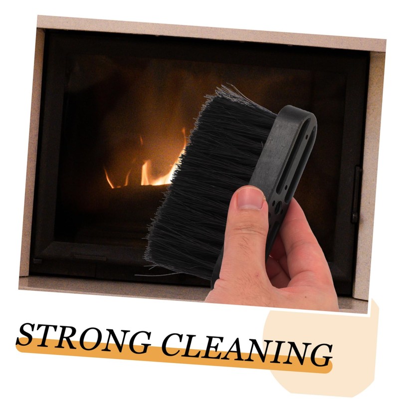 ULTECHNOVO 3sets Fireplace Brush Replacement Head for Easy Cleaning Coir