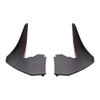 2018-2021 Mustang Matte Black Front Lower Bumper Dive Planes Canards