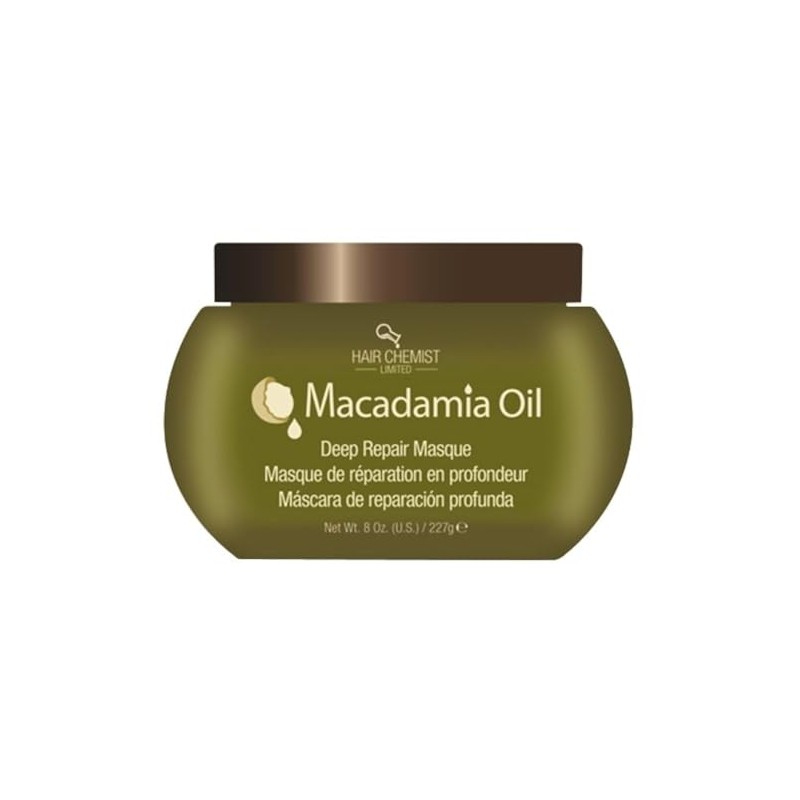 Hair Chemist Limited Macadamia Oil Deep Rep Masque 8 onzas