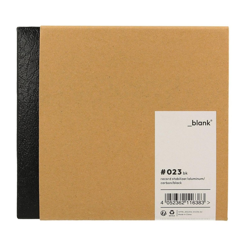 _blank #023bk Stabiliser for Record Players, Support Surface and Grip