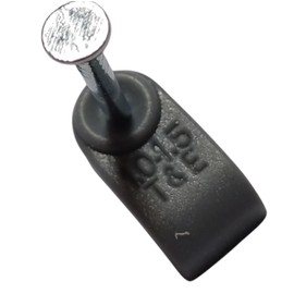 Grey Twin and Earth Flat Cable Clips, 100 Pack (1.5MM CABLE CLIPS)