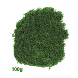 CHUNLINLAODA 100g Fake Moss Artificial Moss Decorative Moss Natural Dark Green Faux Moss Fake Green Lichen Plants for Arts and Crafts, Christmas and Easter Decorations, Landscaping (A)