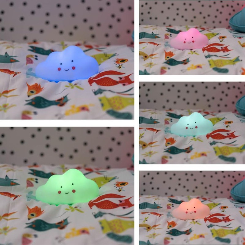 Children's Baby Bedroom Night Light LED Colour Changing Nursery Bedside