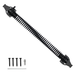 Adjustable Gate Spring 14" Automatic Strong Closer Black