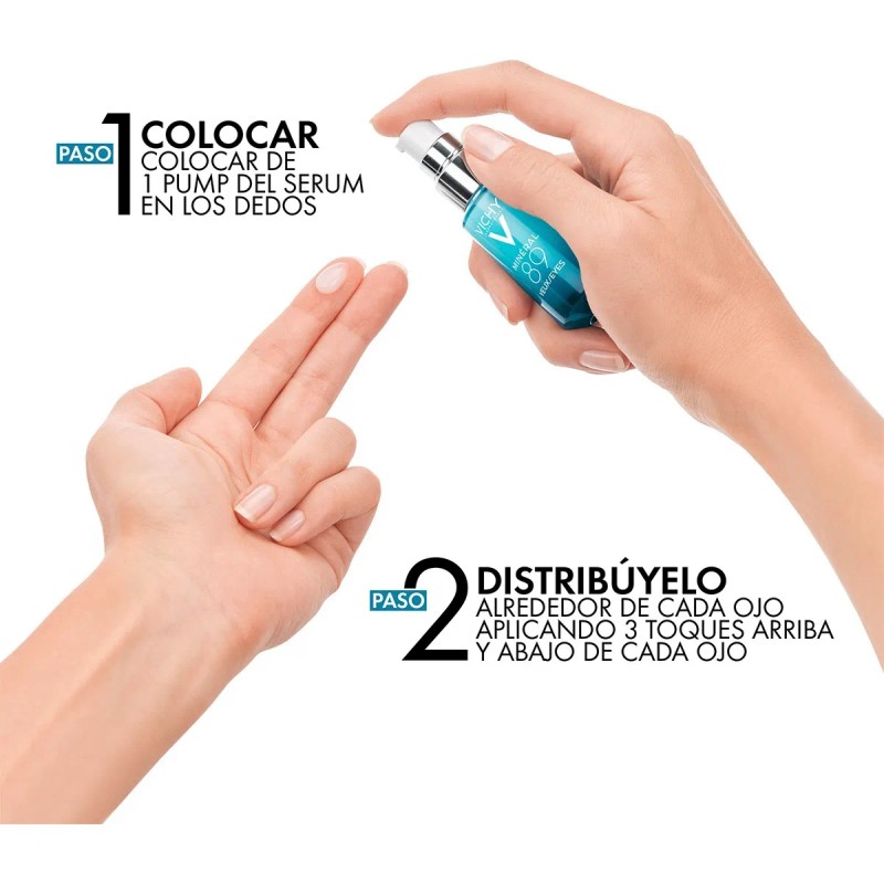 Kit Vichy Hidratación Sérum Minéral 89 + Contorno De Ojos