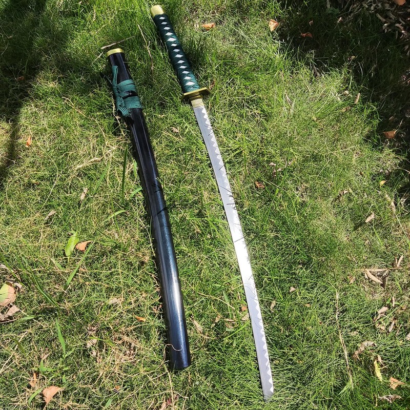 40.5" Carbon Steel Sosuke Aizen Katana Kyoka Suigetsu Samurai Sword