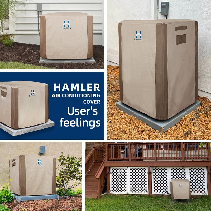 HAMLER Air Conditioner Cover for Outside Units, Outdoor AC Cover