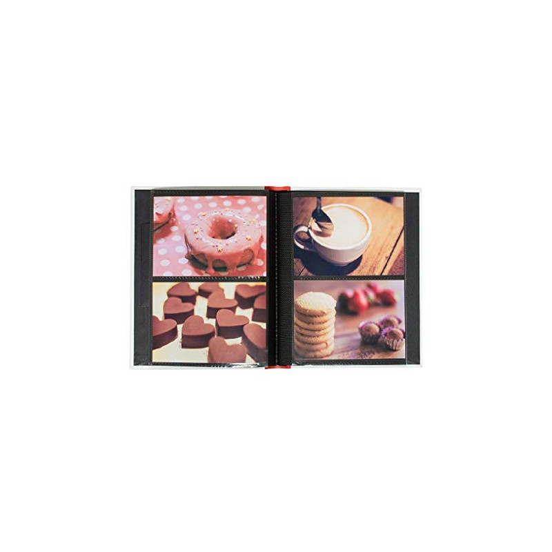 Nakabayashi A-FTPW-L-206-R Window Cover Album, Large Size, 2 Tiers, Holds