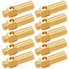 Uenede 10PCS Brass Burner Jet Nozzle for Cast Iron Burner