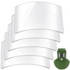 Kingdder 5 Pcs Sandblasting Hood Replacement Lens Clear Face Shield