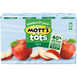 Mott's for Tots Apple, 6.75 Fl Oz (Pack of 32)