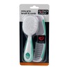 Mother's Choice Easy Grip Brush and Comb, Aqua