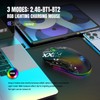 HXSJ Keyboard and Mouse Combo Wired K68 RGB Streamer Mini
