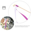 ULTNICE 30Pcs Ribbon Wands with Bells Streamers Fairy Stick Wish