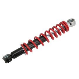 250mm/9.8in Motorcycle Shock Absorber with Red Spring Universal for 50cc‑125cc Dirt Pit Bike ATV Go Kart