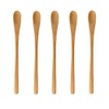 SITEDAN Muddler Spoon Muddler Bamboo Dessert Spoon Ice Cream Spoon