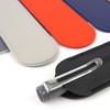 Simple PU Pen Case & Ballpoint Pen Holder, Ideal Gift for Office Professionals Office Pink 5ea