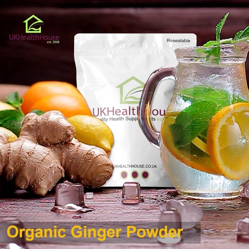 Premium Ginger 250g Powder (Ground) Strong, Superior Sri-Lankan Roots Reflux,