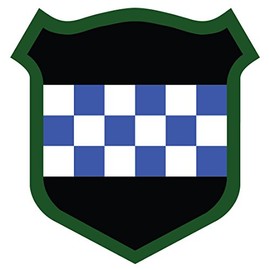 US Army - 99th Infantry Division SSI Patch Decal - 3.5 Inch Tall Full Color Decal, Sticker