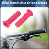 INFINAUTO Bike Handlebar Grips Covers, 120mm Cycling End Grips Protector