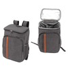 Thermal Insulated Food Delivery Backpack Oxford Cloth and PEVA 18L