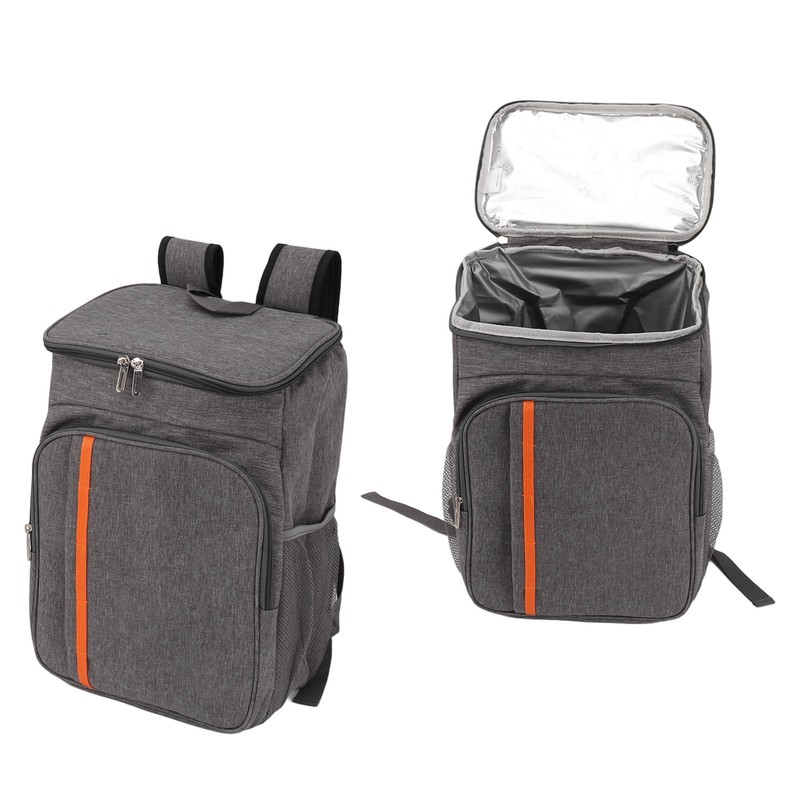 Thermal Insulated Food Delivery Backpack Oxford Cloth and PEVA 18L