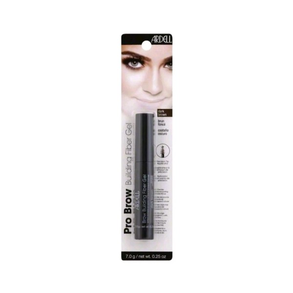 Ardell Pro Brow Building Fiber Gel, Shade: Dark Brown, New
