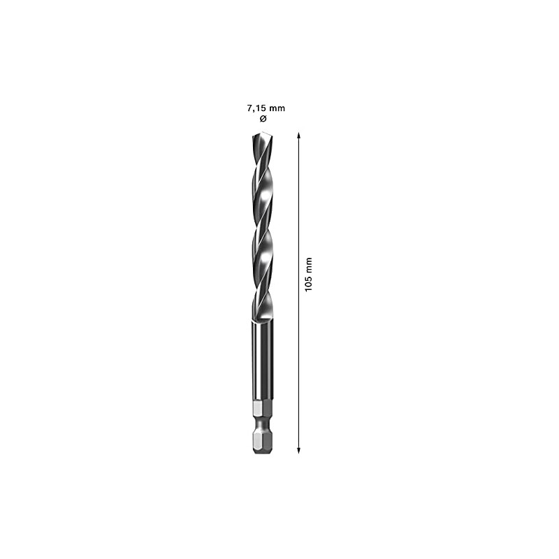 Bosch Professional 1x Expert Power Change Plus Pilot Drill Bit