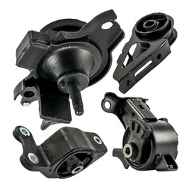 PHILTOP Engine Motor Mount and Trans Mount Compatible with 2007-2008 Honda Fit Replacement for A4541,AM500,A4552,A4538 Set of 4