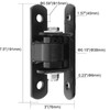 UCDOET Heavy Duty Upgraded Sealed Bearing Gate Hinges Bolt or