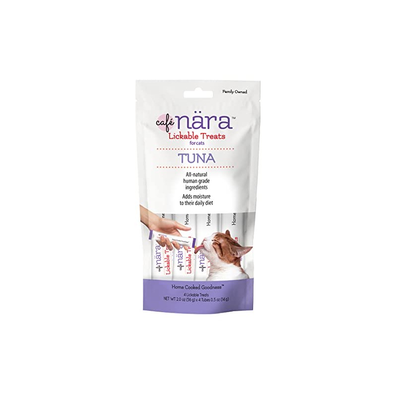 Café Nara - Tuna Lickable Treat for Cats - Supports