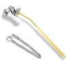 Boltigen Toilet Handle Replacement Kit, Front Mount Flush Handle for