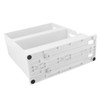 Sliding Spice Rack Slidable Design 2 Tiers Large Capacity Nonslip
