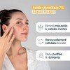 Glycolic Acid 7% Face Scrub AHA and Red Algae -