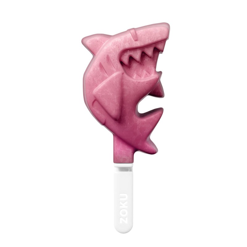 Zoku Shark Ice Pop Lolly Mould (4 Sticks) one stakable