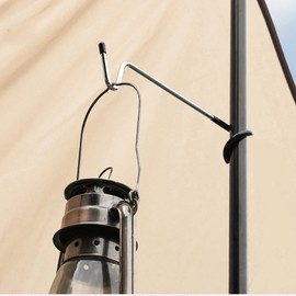 Eimmabey 3PCs Garage Shelving Storage & Outdoor Camping Lantern & Kitchen Shelving Pole Hooks