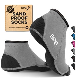 BPS Smart Neoprene Socks (Grey V2, X-Large)