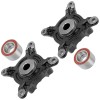 Caltric Front Left Right Wheel Hub W/ Bearing for Polaris