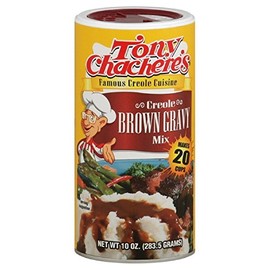 Tony Chachere's Mix, Creole Brown Gravy, 10-Ounces Canister (Pack of 6)