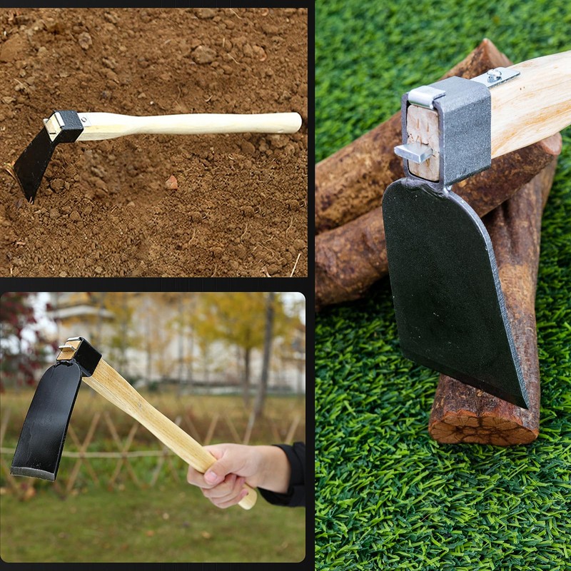 Hoe Garden Tool,Garden Digging Hoe and Rake, Garden Hoe and