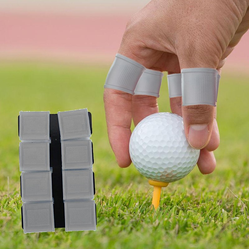 zalati Finger Protector Sleeve 8Pcs Anti-slip Elasticity Finger Band Cover