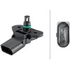 HELLA 6PP 358 152-221 Sensor, Boost Pressure - 4-Pin -