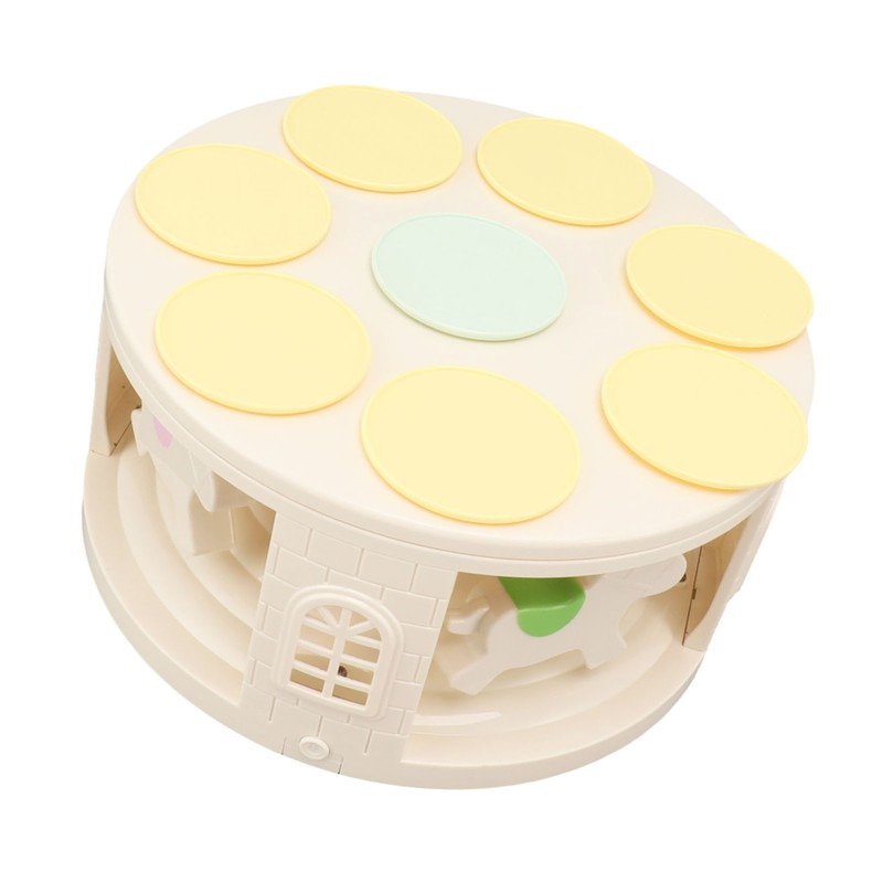 Rotary Dessert Machine LED Carousel Automatic Rotating Dessert Display Table